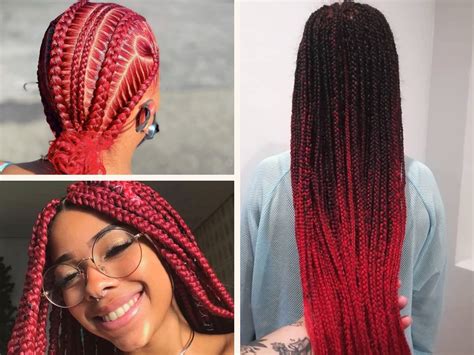 20 RED BRAIDS HAIRSTYLES